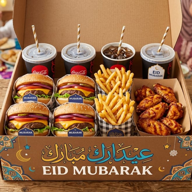Cheeseburger Feast Box.