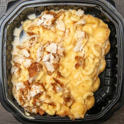 Quack Quack Chicken N' Mac Waffles.