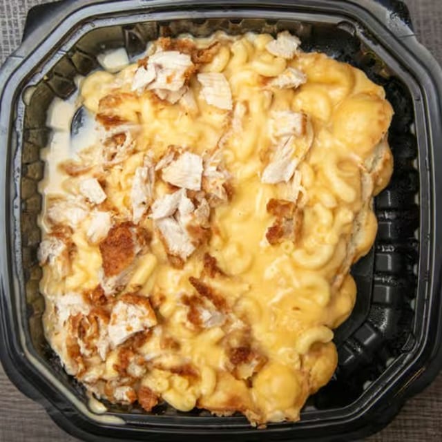 Quack Quack Chicken N' Mac Waffles.