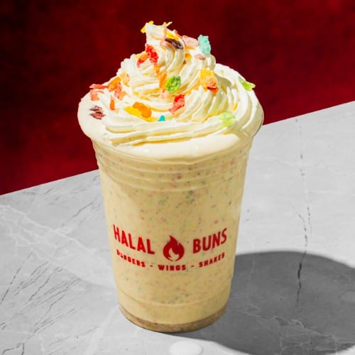 Fruity Pebbles Milkshake.