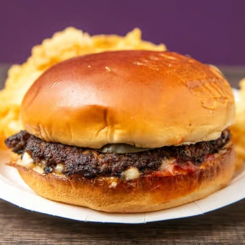 Classic Beef Burger Combo.
