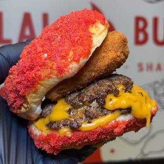 Flamin Hot Burger