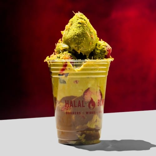 Dubai Choc Strawberry Cup.