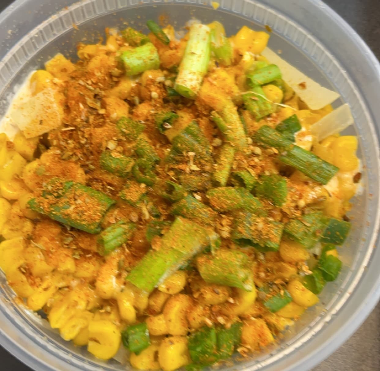 Loaded Street Corn.