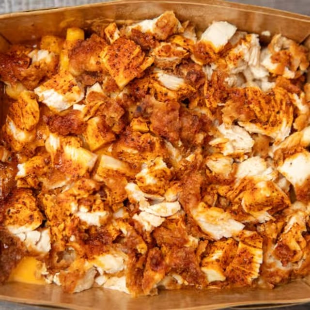 Buff Mac Chicken Buffalo Mac N' Cheese.