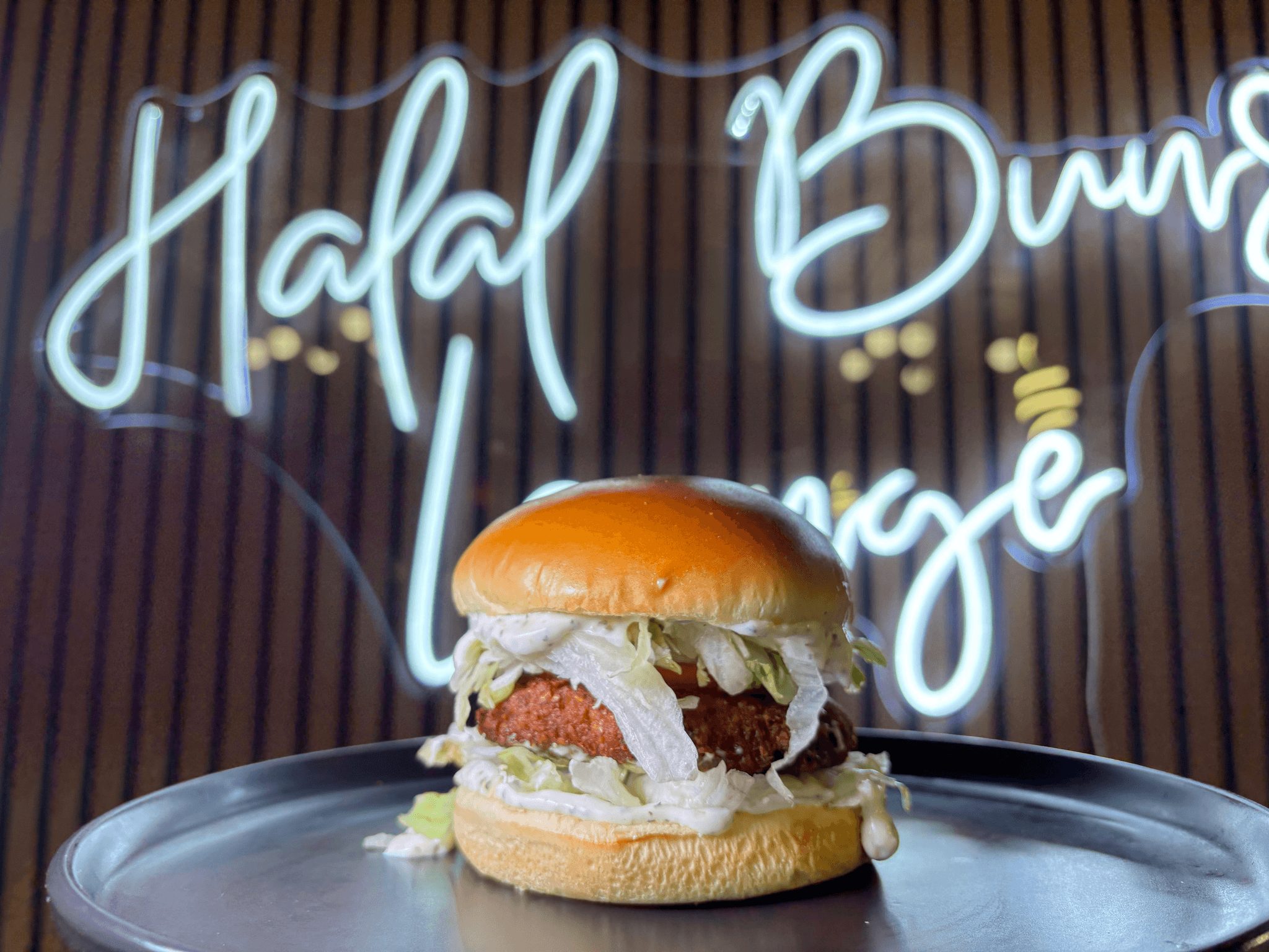 Falafel Burger.