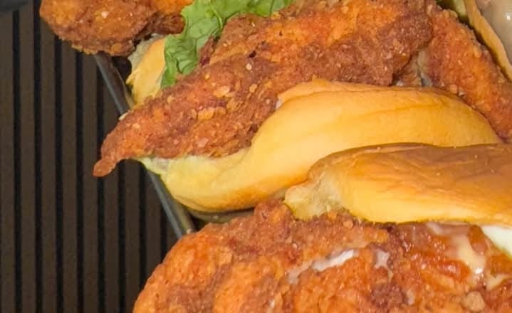 Chicken Sliders.