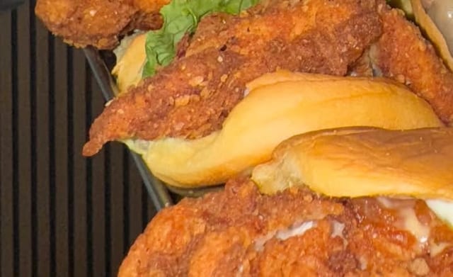 Chicken Sliders.